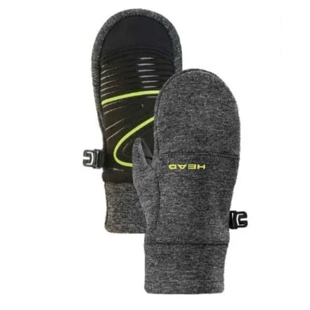 Brand New Youth Girls HEAD Kids’ Touchscreen Winter Gray Mittens Gray - Sz XS